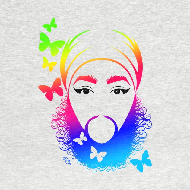 Bearded Lady by Toni Tees